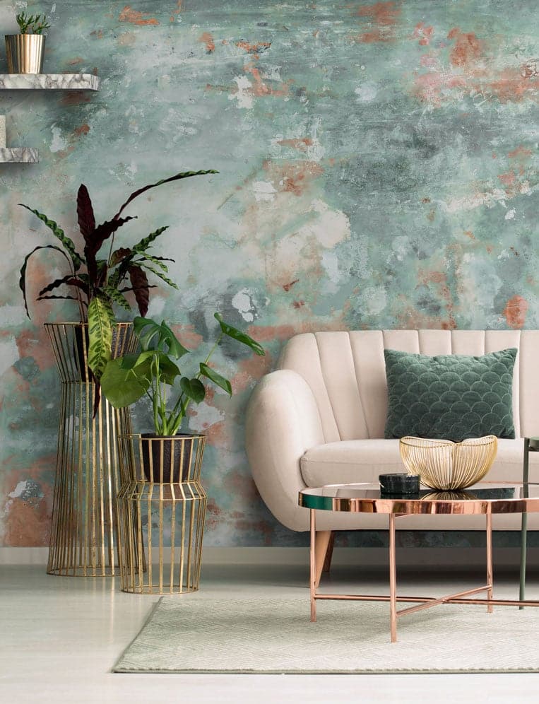 Interior wallpaper design - bedroom installation